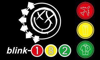Blink 182 Band Flag 3x5ft Banner