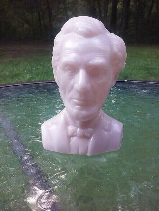 Vtg Henry Ford Museum Mold A Rama Wax Abraham Lincoln Bust Figure Souvenir