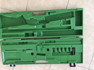 VINTAGE OEM Remighton Hard Body Plastic Green Shot Gun Case 2
