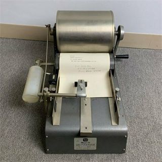 Vintage Heyer Lettergraph Model 82 Spirit Fluid Duplicator