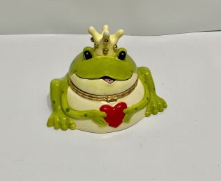 Frog Prince Trinket Box