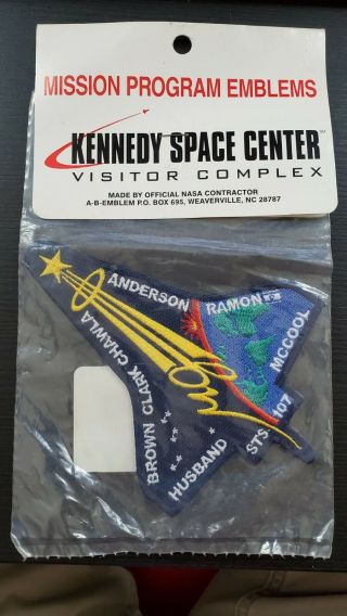Space Shuttle Columbia Sts 107 Patch Kennedy Space Center