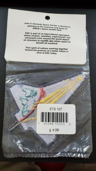 Space Shuttle Columbia STS 107 Patch Kennedy Space Center 2