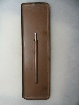 Vintage KOOL Cigarette Tobacco Tin Advertising Thermometer 12” x 3.  5” 2