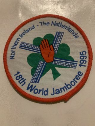 Boy Scout Netherlands 18th World Jamboree 1995 Northern Ireland Contingent
