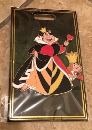 D23 2019 Wdi Villains And Sidekicks Queen Of Hearts & King Of Hearts Pin Le 300