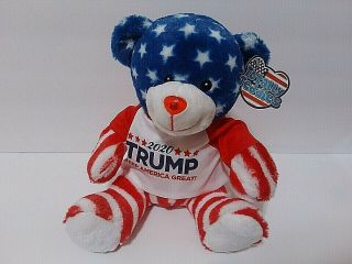 Maga Make America Great Again Donald Trump 2020 Keep America Great Teddy Bear