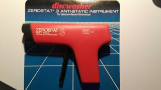 Vintage Discwasher Vinyl Record Cleaning System & Zerostat 3 Gun,  Last Kit