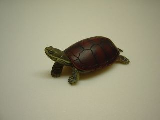 Yujin Tortoise Testudines Mini Figure Yellow - Pond - Turtle Minamiishigame 2 - 8 - 04