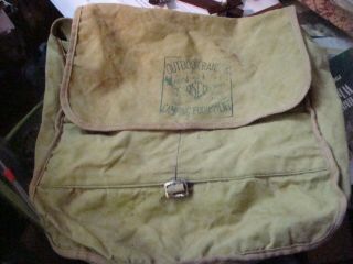 Vintage Osco Canvas Outdoor Ranger Camping Equipment Boy Scouts Backpack Troop