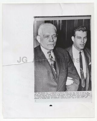 Clay Shaw - John F.  Kennedy Assassination - Vintage Wire Service Photo