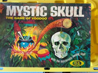 Vintage Board Game 1964 Mystic Skull The Game Of Voodoo