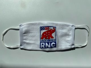 2020 Republican National Convention Donald Trump Jacksonville Logo Face Mask Rnc