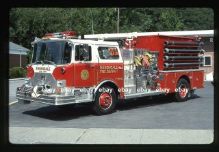 Rosendale Ny 1987 Mack Cf Ward 79 Pumper Fire Apparatus Slide
