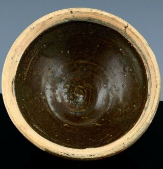 Rare 12thc Chinese Northern Song Dynasty Black Jizhou Cizhou Glaze Tea Bowl