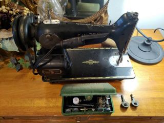 Vintage Singer Sewing Machine - Okay - Made In Quebec