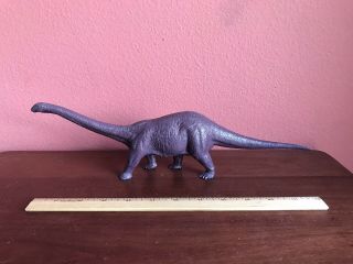 Vintage Invicta British Museum Of Natural History Cetiosaurus Dinosaur Toy 1985