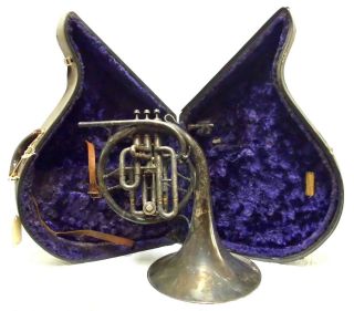 Vintage 1914 King Eb/f Mellophone In -