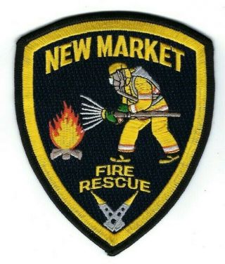 Rare Market (jefferson County) Tn Tennessee Fire Rescue Dept.  Patch -