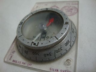 Vintage Silva System Boy Scouts Of America Compass Bsa Map Field Scout