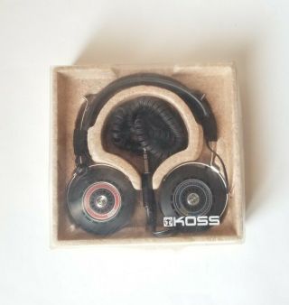 Koss Hv/1a Classic Vintage Professional Stereo Headphones No Ear Pads