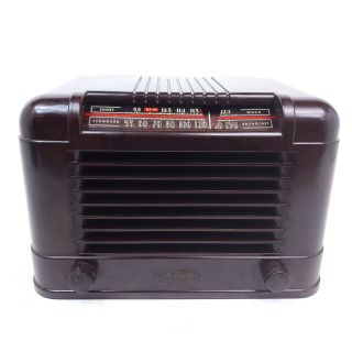 Vintage Rca Victor Tube Radio Bakelite Shortwave Am Broadcast Mid Century Modern