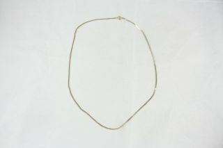 Vintage 14k Yellow Gold Chain Necklace
