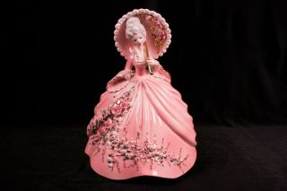 Vintage Josef Originals Caroline Colonial Day Series 9 1/2 " Figurine