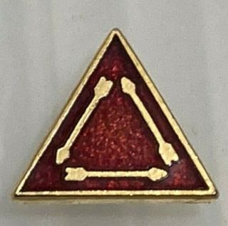 Boy Scout Oa Order Of The Arrow Vigil Honor Triangle Lapel Pin