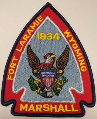 Fort Laramie Wyoming Marshall Patch Wy Police Sheriff Enforcement Safety Patrol