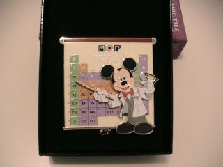 Disney Museum Of Pin - Tiquities Mickey & Periodic Table Of Pins Jumbo Pin Le 300
