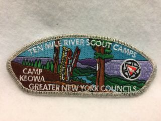 Boy Scouts - Ten Mile River Scout Camps Csp - Camp Keowa (2015) Silver Mylar