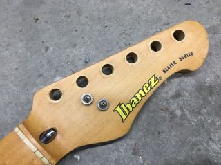 Vintage 1981 Ibanez Japan Blazer Series Electric Guitar Neck Maple 2