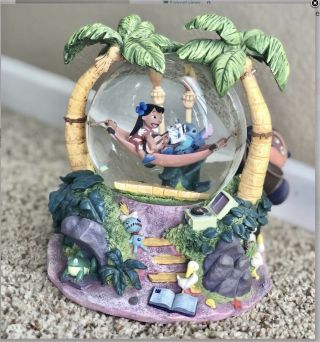 Disney Store Collectible Lilo & Stitch Water Globe