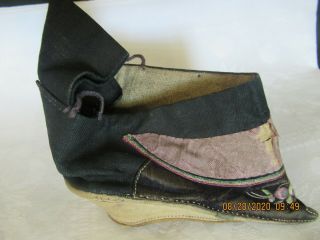 Antique Chinese Bound Feet Shoe 1800 