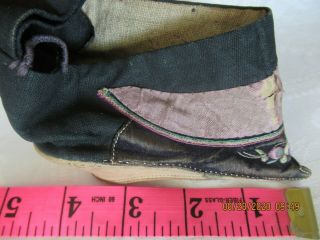 Antique Chinese Bound Feet Shoe 1800 ' s 2