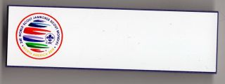 2019 - 24th World Scout Jamboree Official Blank Name Tag Name Plate 2019 Bsa