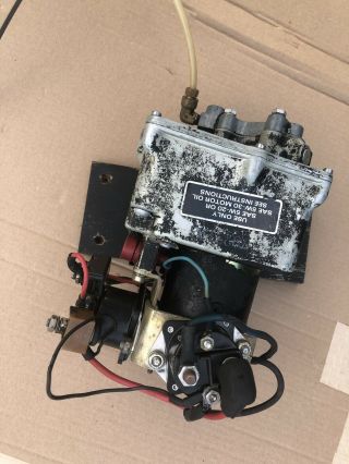 Vintage Mercury Mercruiser Power Trim Motor Pump 79271a1 Pre Alpha