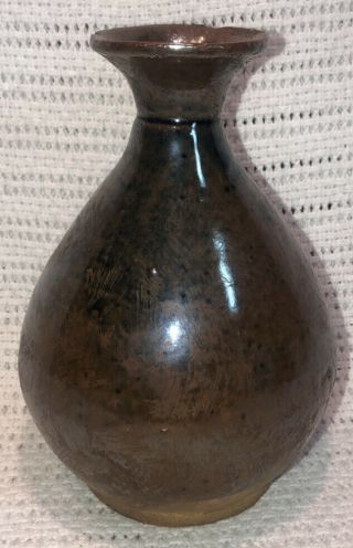 Antique 1860s - 1900s Chinese Tiger Whiskey Stoneware Bottle Jug Rice Wine Liquor