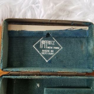 Vintage Shaving Kit Hoffritz Slant Safety Razor w/ Case & Blade Holders Germany 3