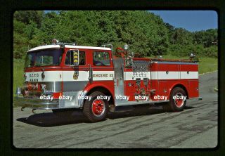 Washington Dc E23 1980 Hahn Pumper Fire Apparatus Slide