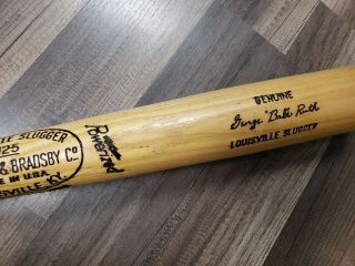 Vintage George Babe Ruth H&b Louisville Slugger 125 Baseball Bat 30 " R43