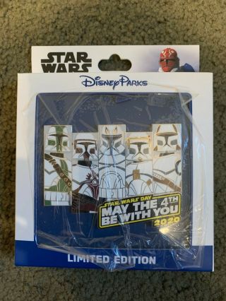 ✅disney Parks Star Wars Clone Troopers May The 4th Be With You 2020 Pin Le 1500✅