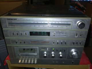 Vintage Soundesign 6751 Record Cassette Radio Am Fm Rare &