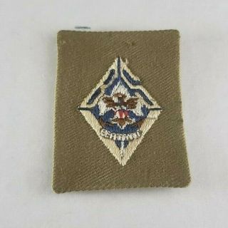 Boy Scout Very Old 5 Year Veteran Silver Patch Folded Material