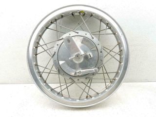 Akront Alloy 18 " Front Wheel Rim Brake Drum Hub Plate Vintage Ducati 250 350 706