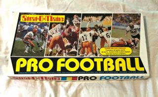 Near Vintage Stock 1993 1982 Strat - O - Matic Pro Football Deluxe Game