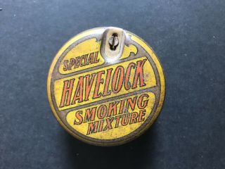 Tobacco Tin Vintage Special Havelock Smoking Mixture 2 Oz Net