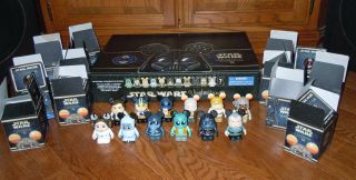 Disney Star Wars Vinylmation Series 2 2012 Set Of 12 W/chaser In Boxes In Case