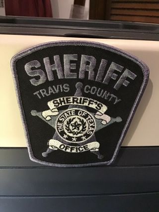 Texas Sheriff’s Office Travis County Shoulder Patch